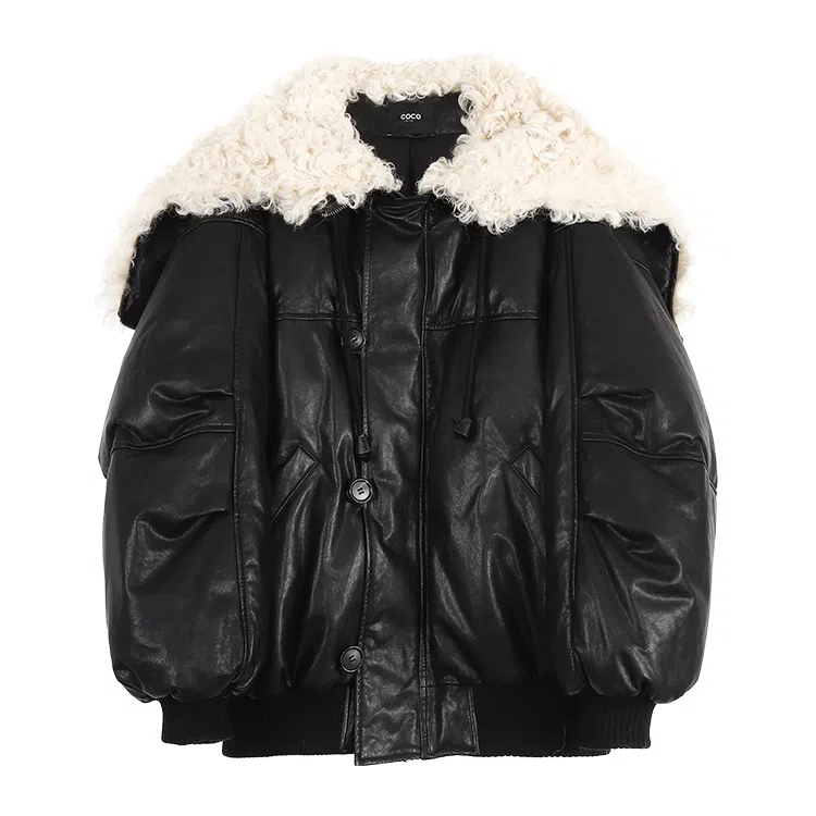Coco Limited Parker Coat Black