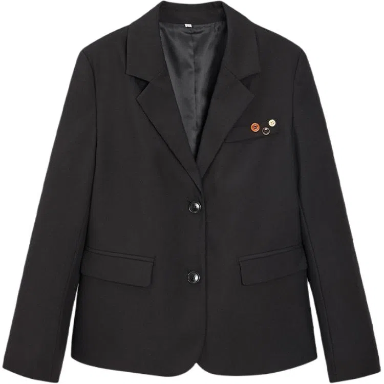 爱依服 纯色舒适简约西装 女款