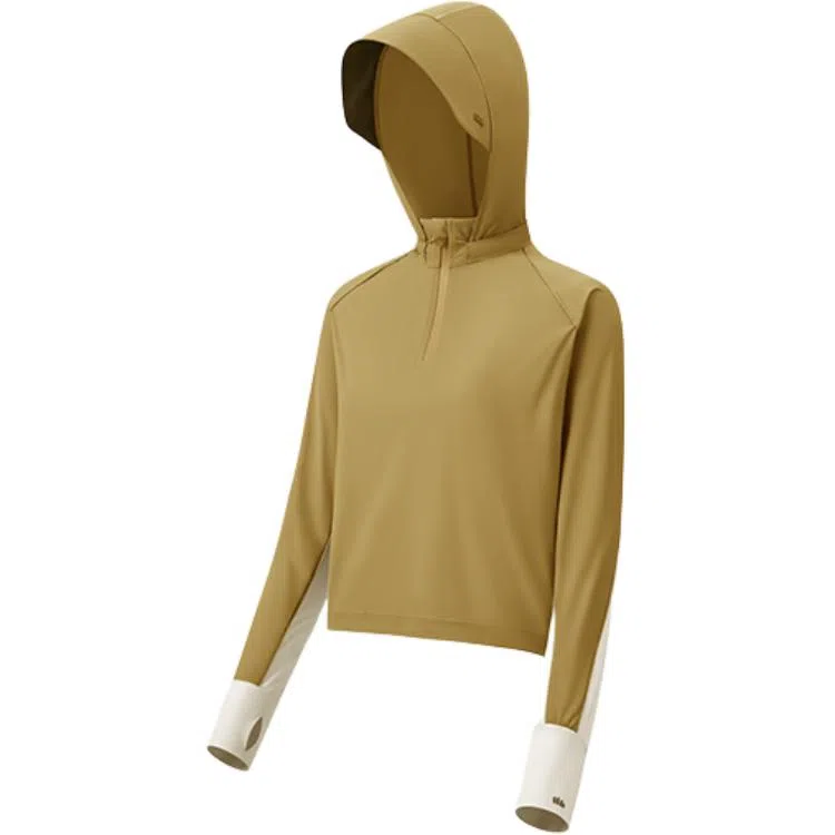 蕉下 速干撞色长袖防晒服 女款