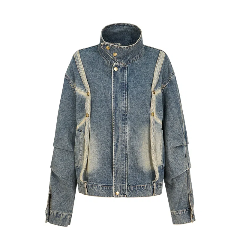 JUFU Vintage Denim Jacket Blue