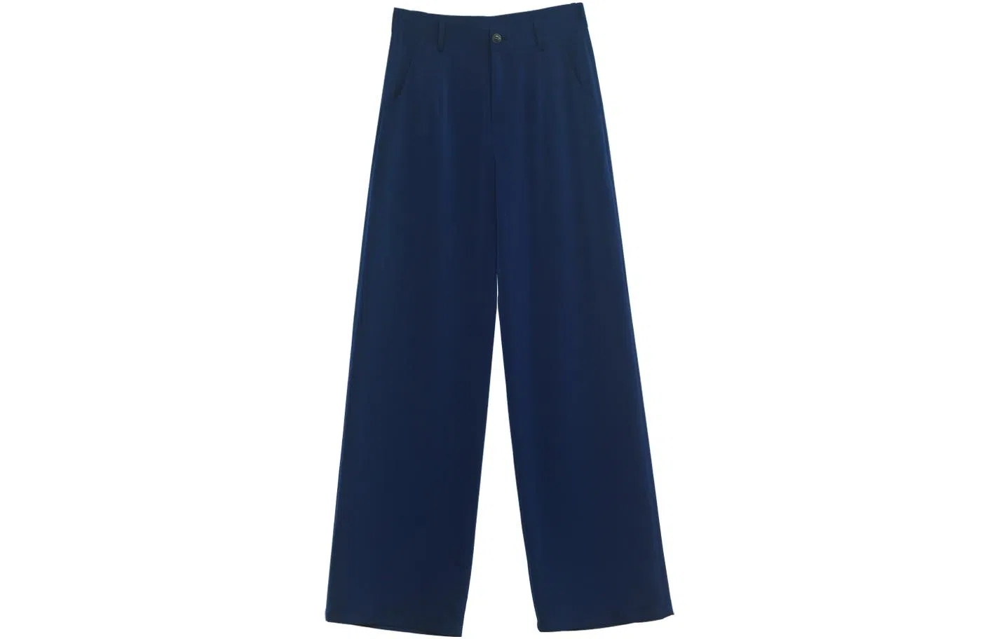 美洋 免熨系列 纯色简约直筒长裤 女款 海军蓝