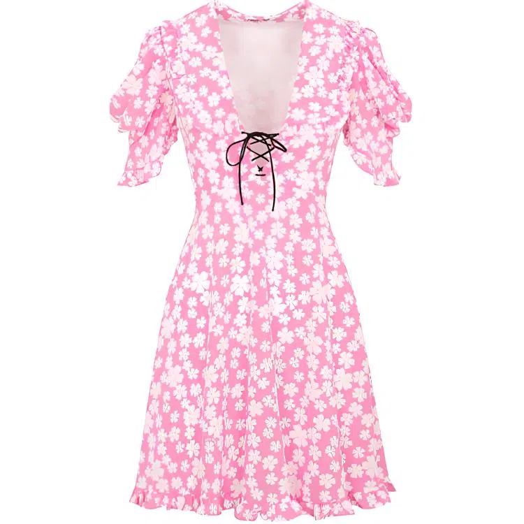 Miu Miu Floral Print Dress