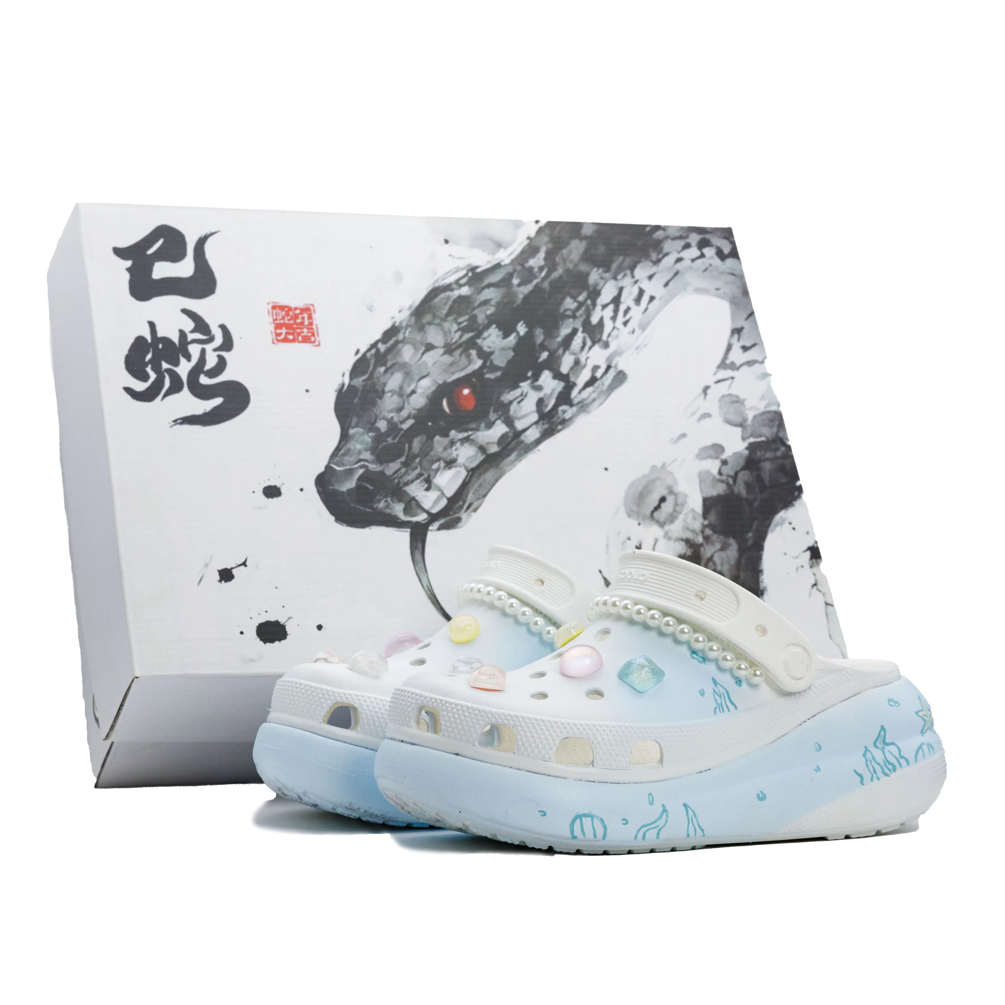 Crocs Crush Clog White