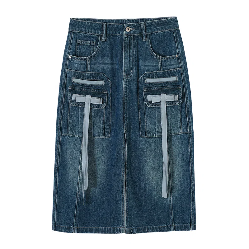 CONP Satin Bow Skirt