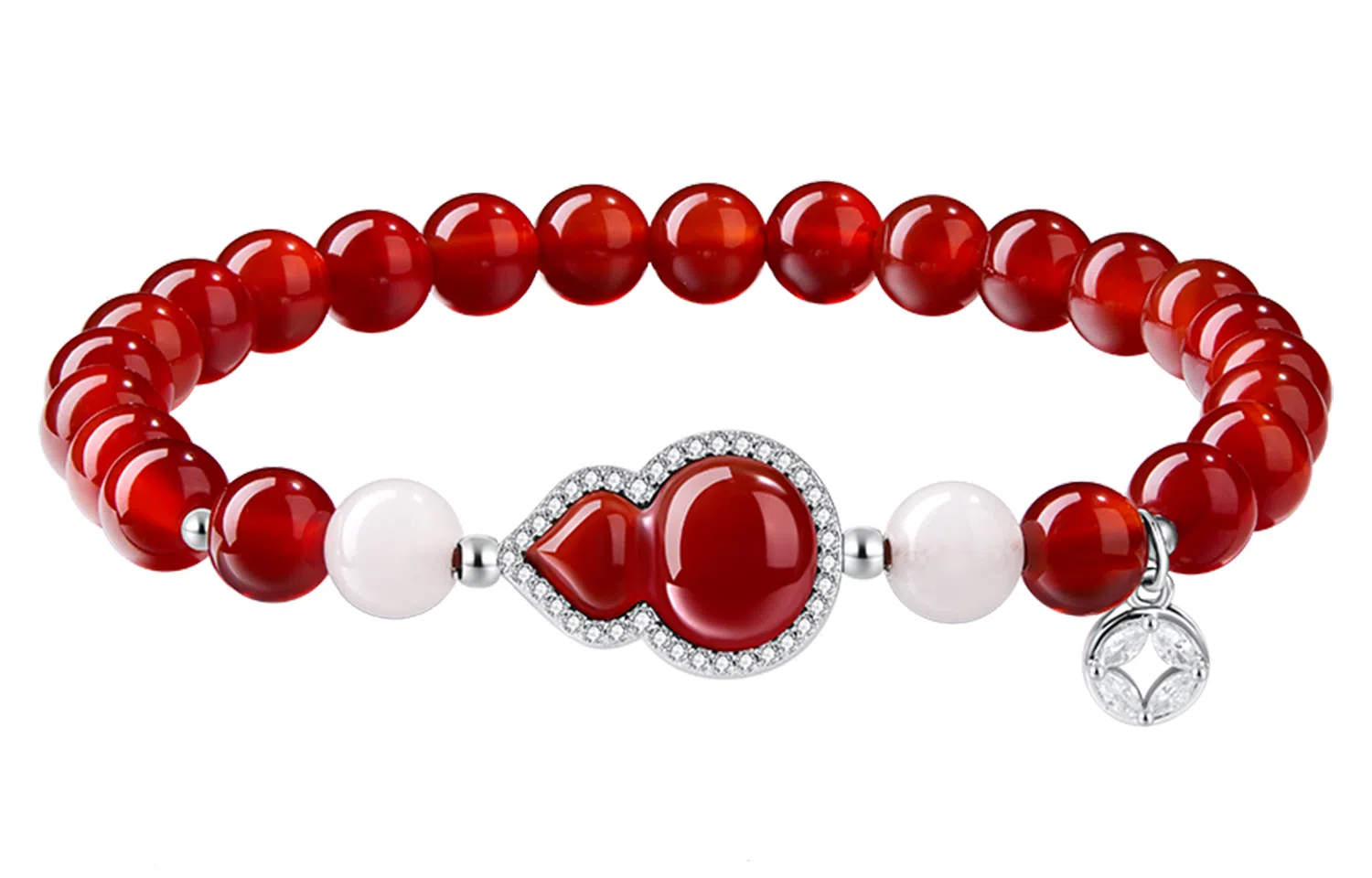 石头记 福禄新中式国风葫芦手饰 轻奢高级感 招财纳福 转运配饰 显肤白 玛瑙 手串 女款