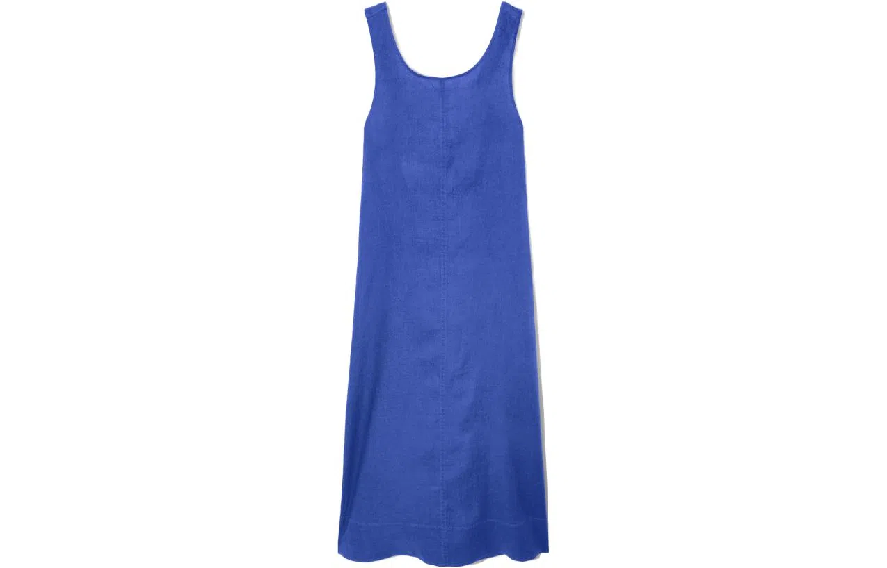 COS Sleeveless Dress Blue