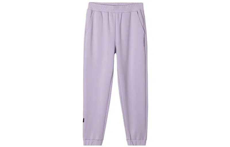 探路者 纯色贴身束脚弹力针织运动裤 女款