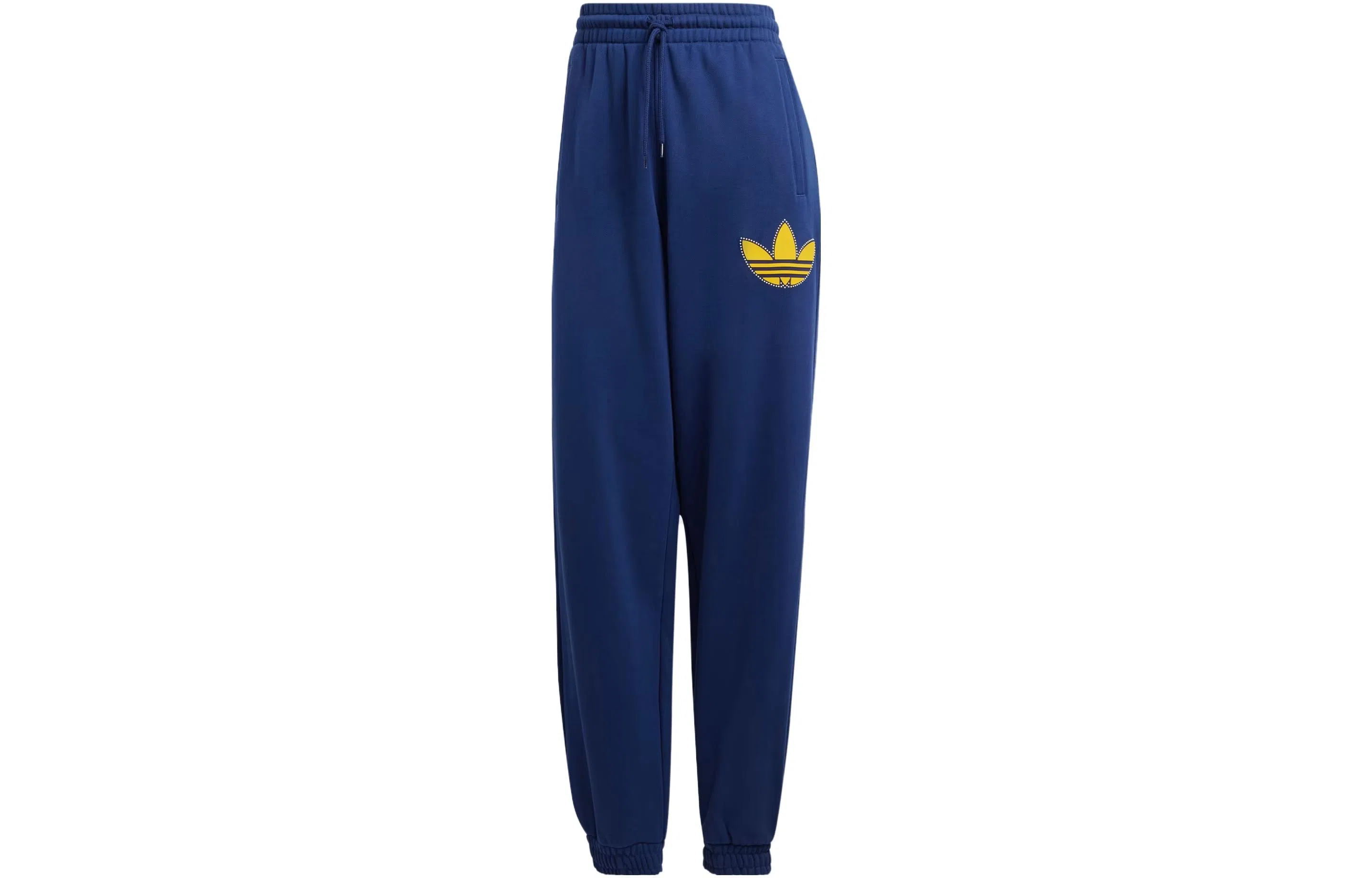 adidas originals Pearl Trefoil Cuffed Sweat Pants Logo