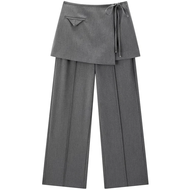 Peacebird Feather Gray Pants