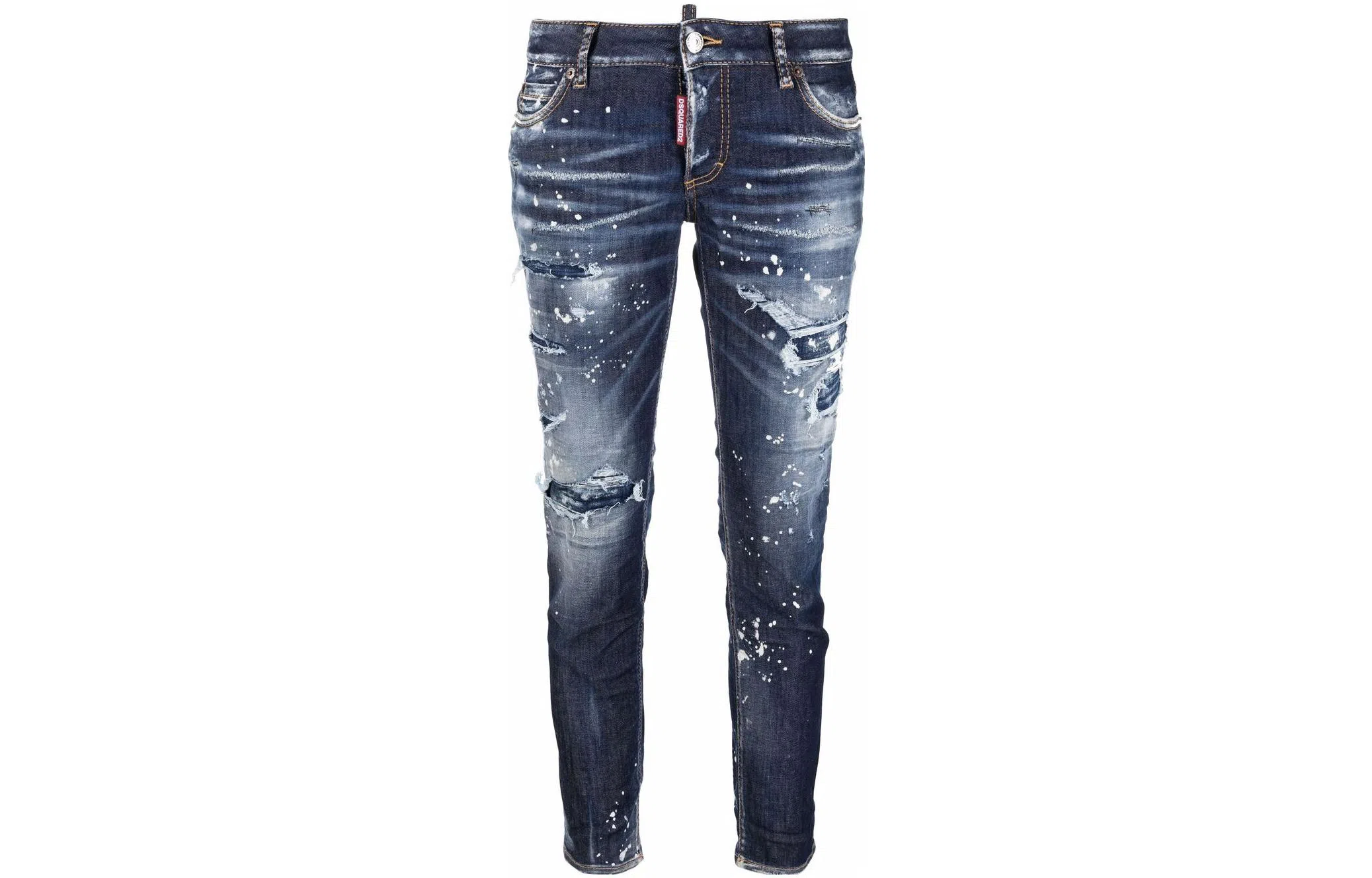 DSQUARED2 SS22 Distressed Jeans Blue