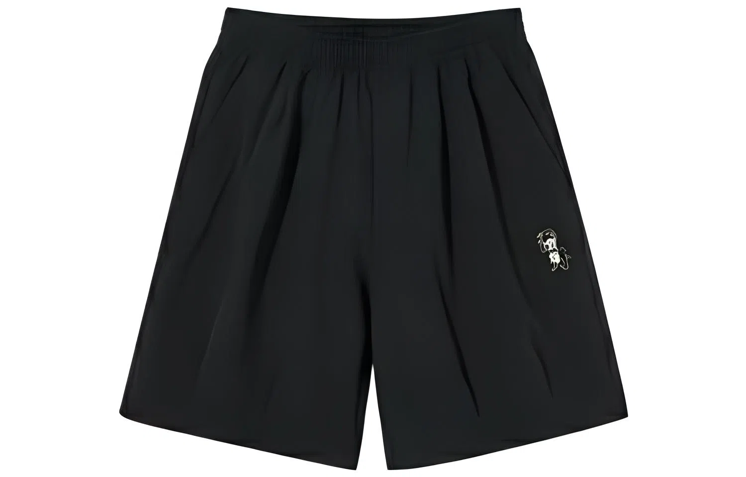 乔丹 纯色梭织透气宽松休闲短裤 女款