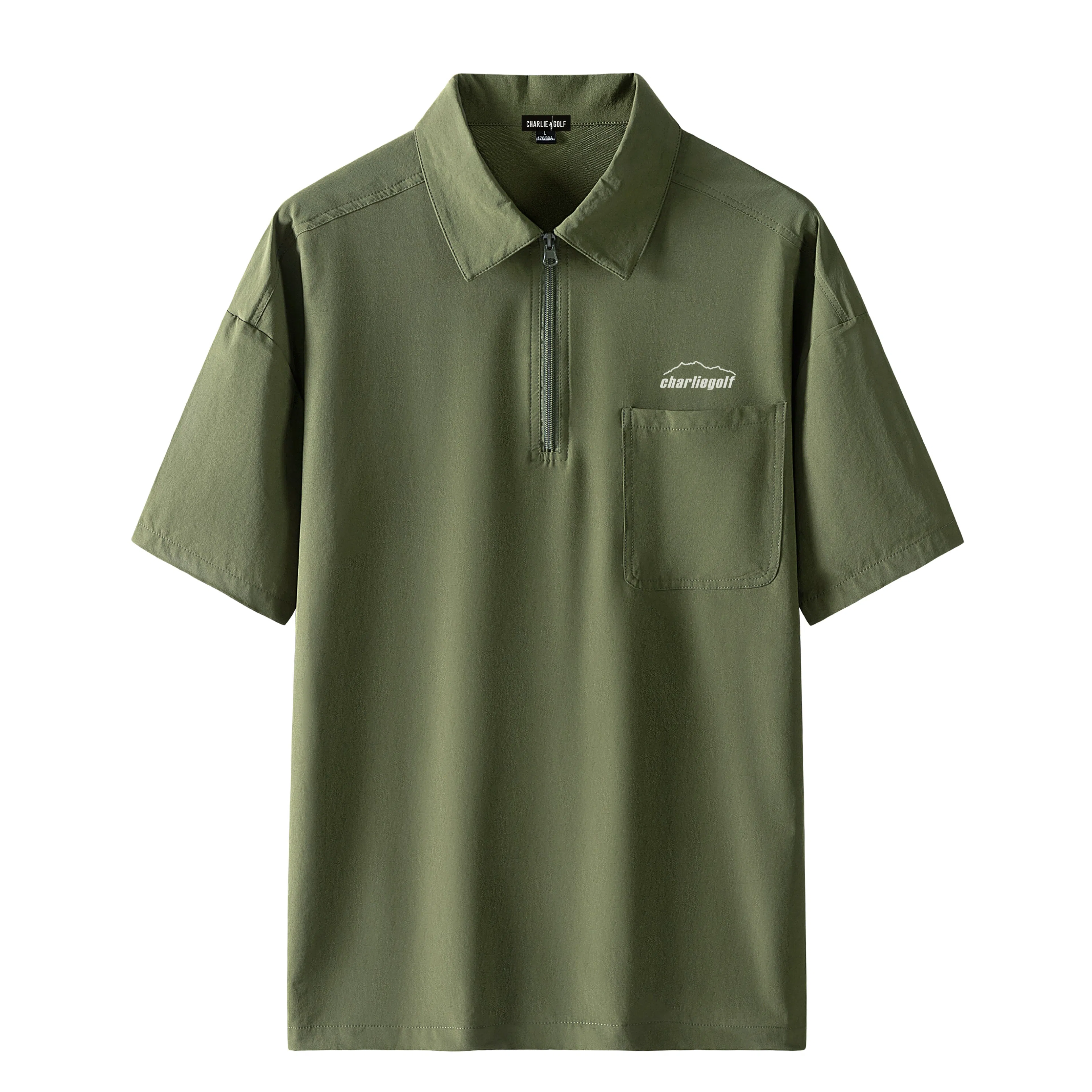 CHARLIE GOLF logoTPolo