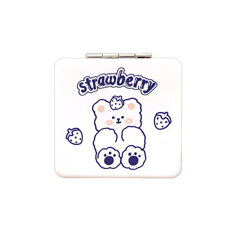 艾情草之恋 卡通折叠镜 双面便捷