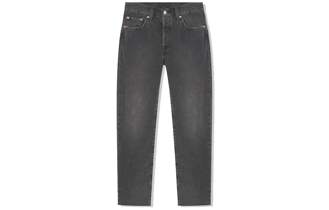 Levis Mid-Rise Jeans Grey