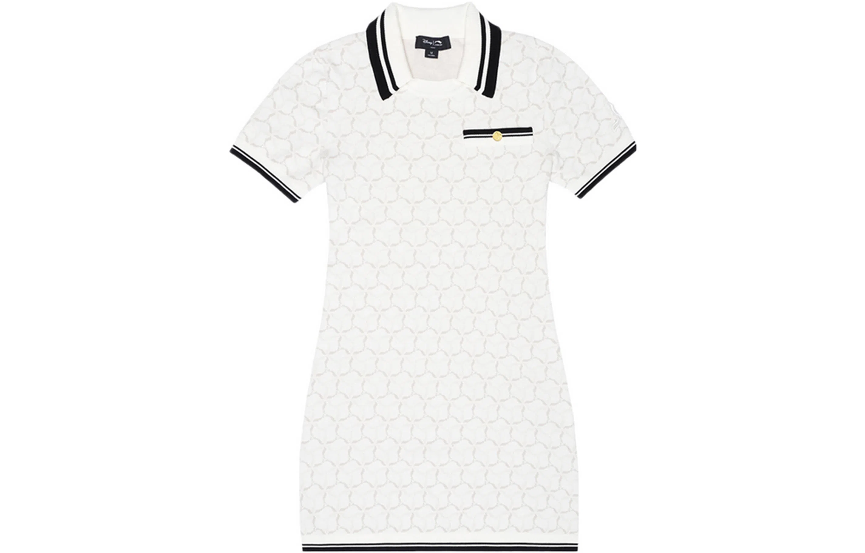 LI-NING 1990 SS23 Disney Mickey Series Dress Light Ancient Yellow