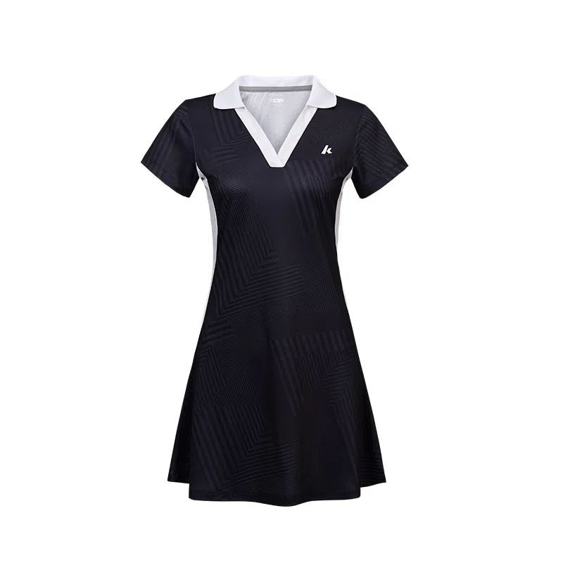 Kawasaki V-neck Dress