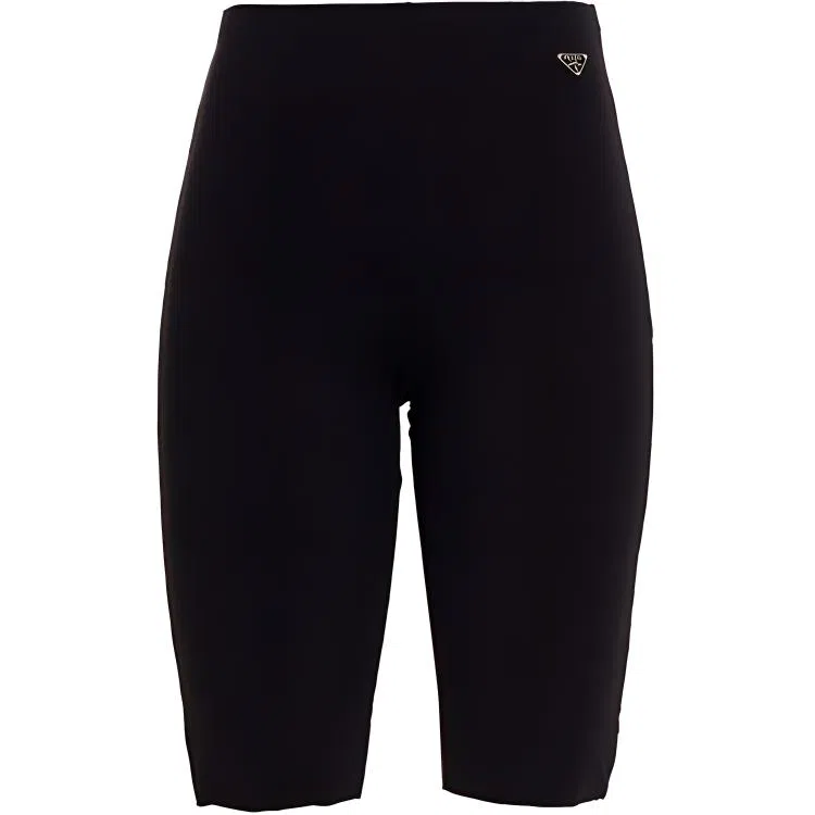 PRADA SS22 High Waist Shorts Black