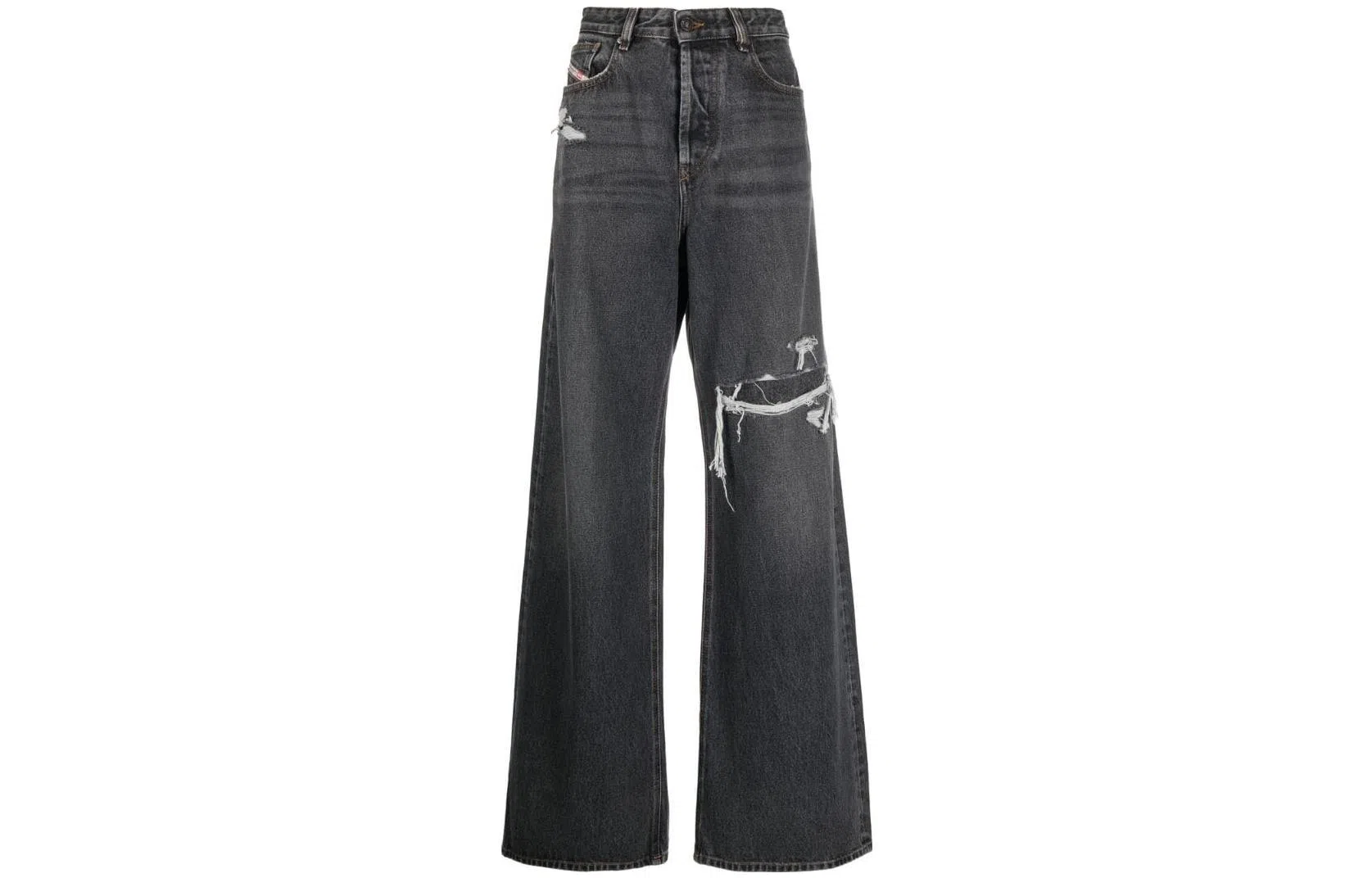 DIESEL FW22 Wide Leg Jeans Charcoal