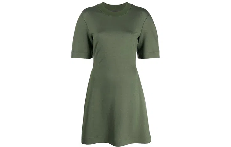 Alexander McQueen FW21 Green Dress