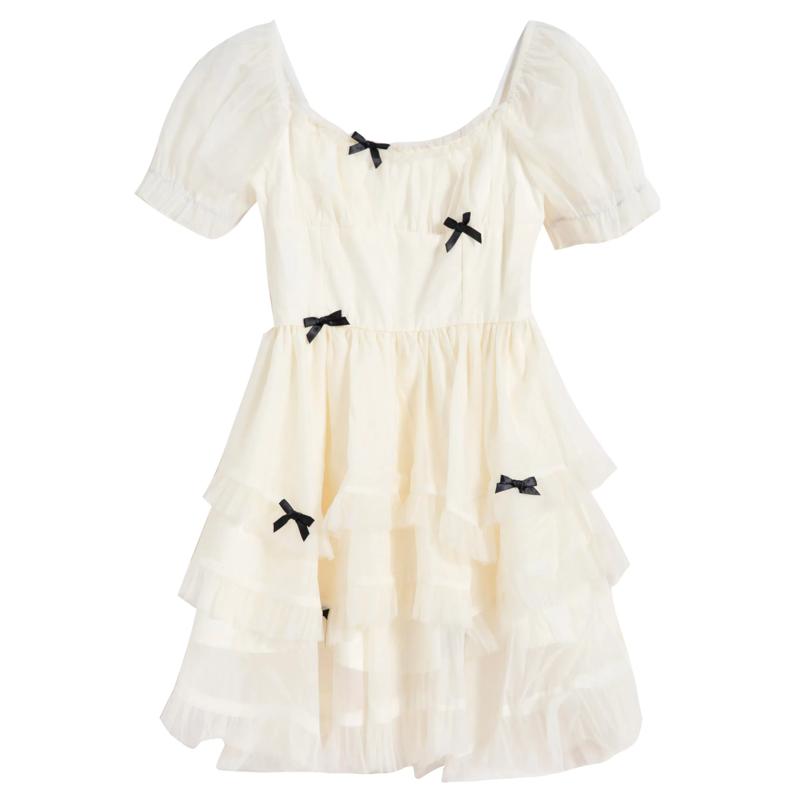 Jiutiao Miao Fairy Bow Dress