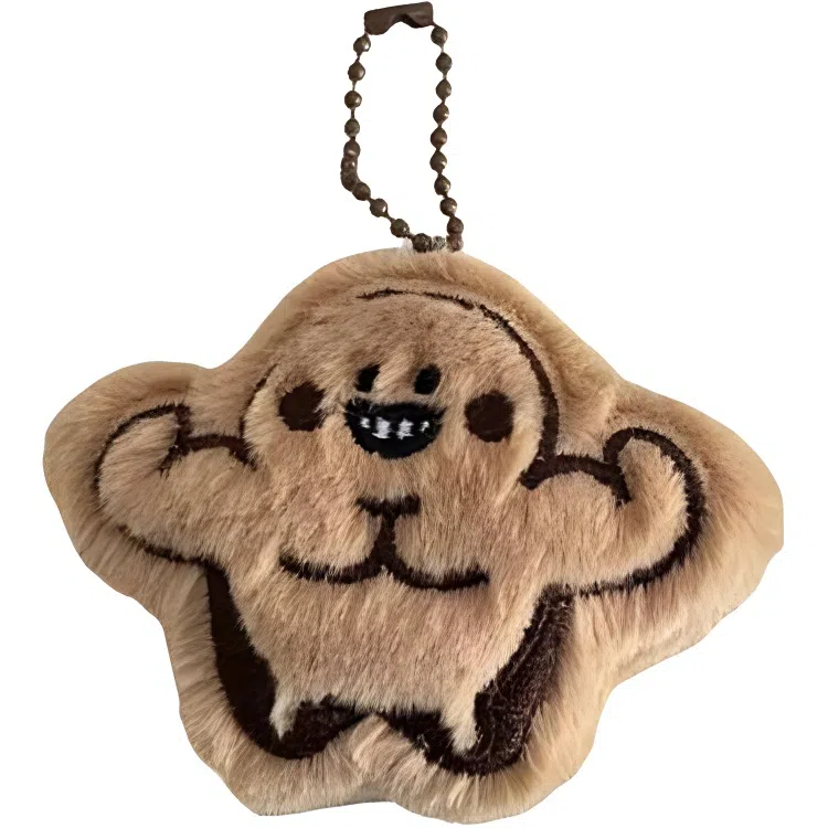 RouErXiong Plush Keychain