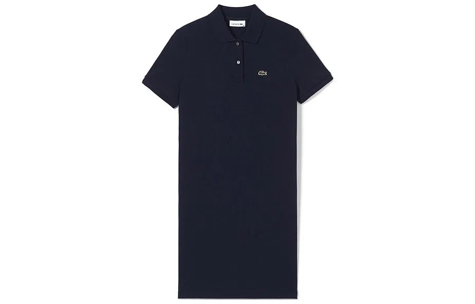 Lacoste Polo Dress Navy