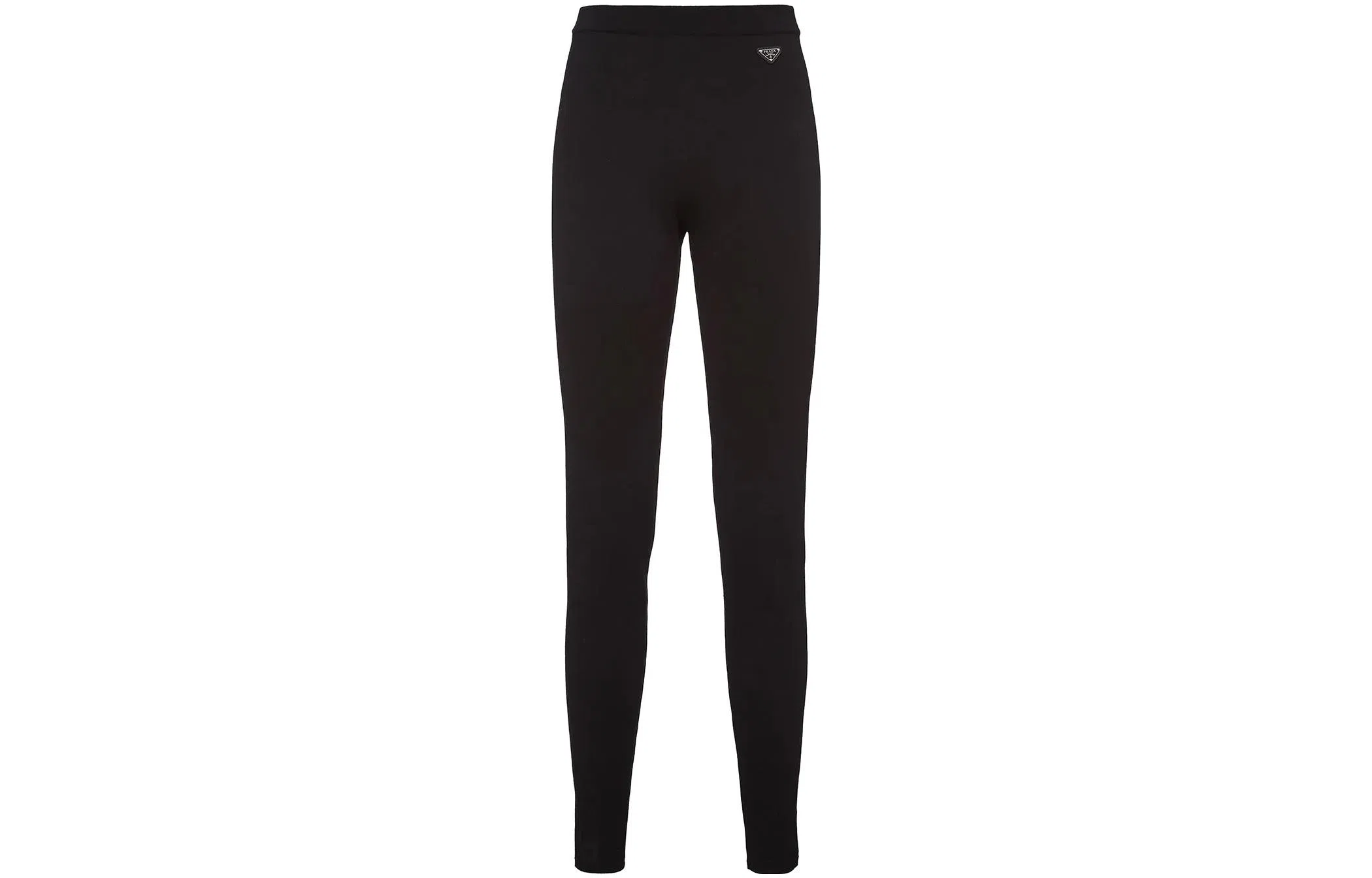 Prada Slim Mid-Rise Leggings Black
