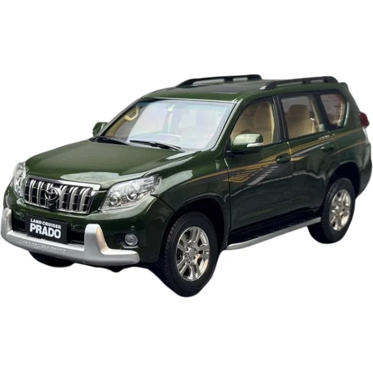 雨萱汽文 丰田霸道合金 成品模型