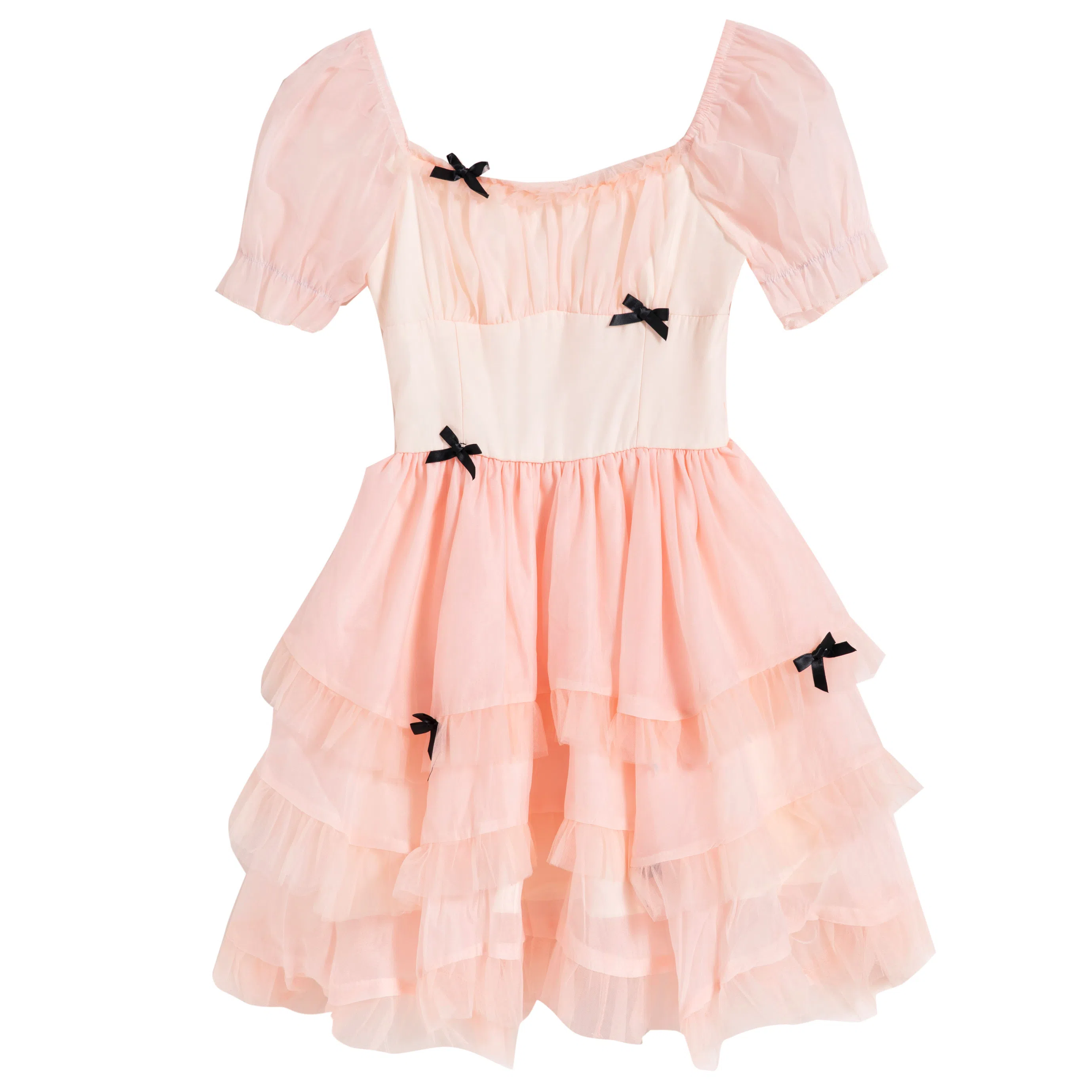 Jiutiao Miao Fairy Bow Dress