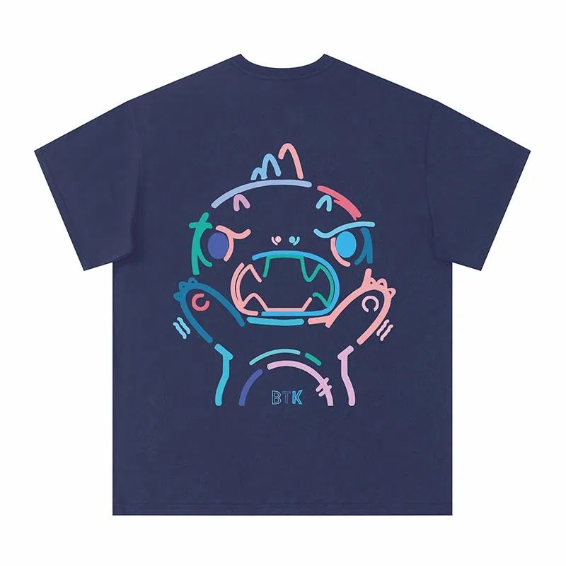 BTK Foam Monster Print T-Shirt