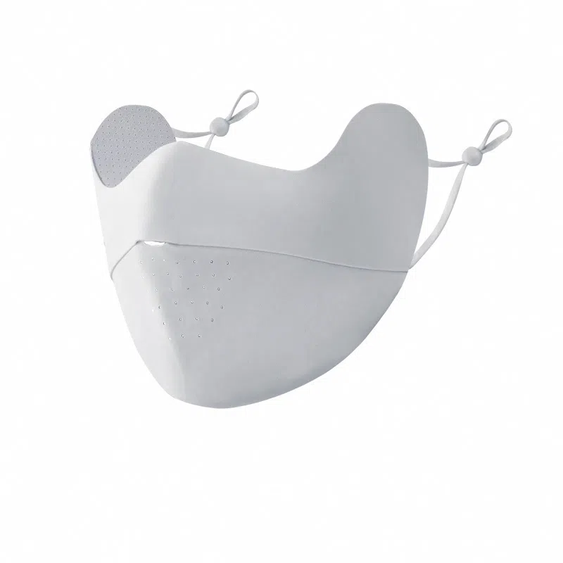 艾佳微 高颜值冰感无痕时尚春夏季薄款透气无痕立体护眼角防紫外线遮阳 锦纶 防晒面罩 男女同款情侣款