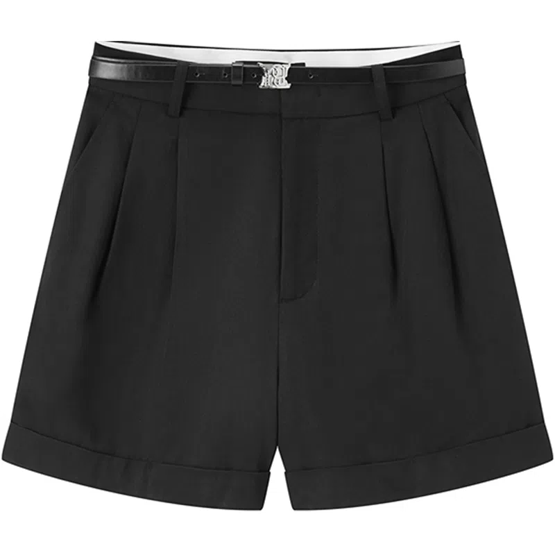 Peacebird Tencel Cuffed Shorts