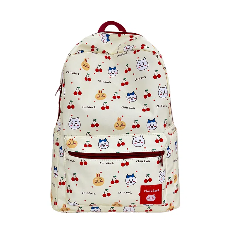 垣途者 日系可爱卡通动漫 少女学生书包初高中大学生 尼龙 双肩包 女款 黄色