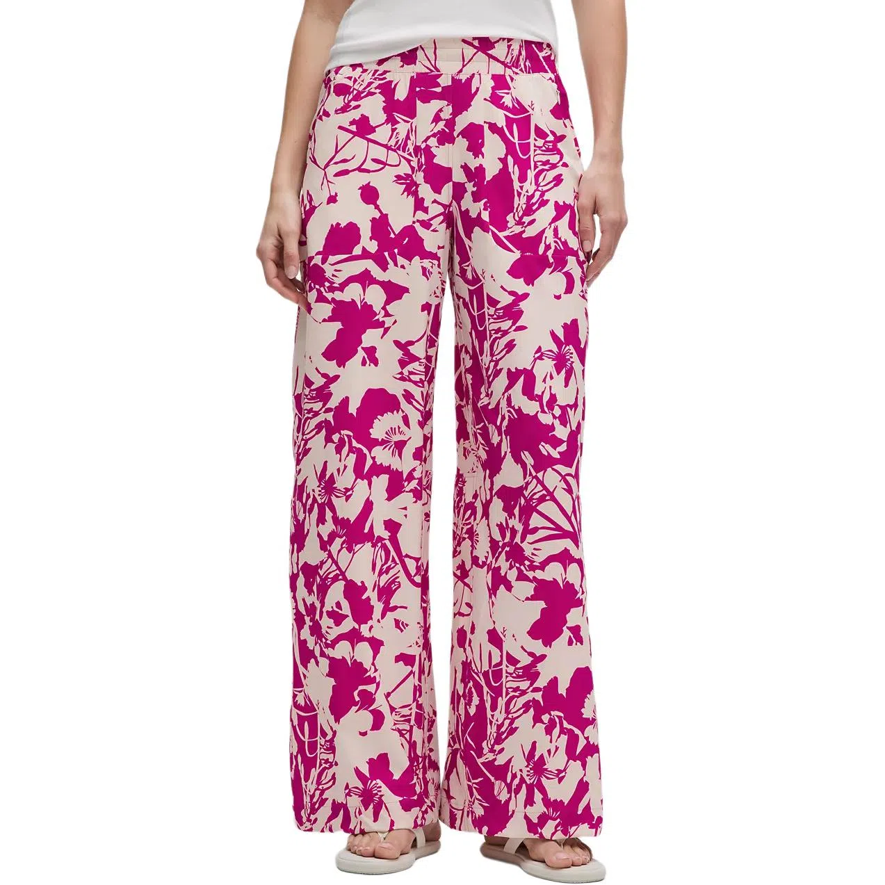 lululemon Swift Wildflower Light Ivory Geranium Pink