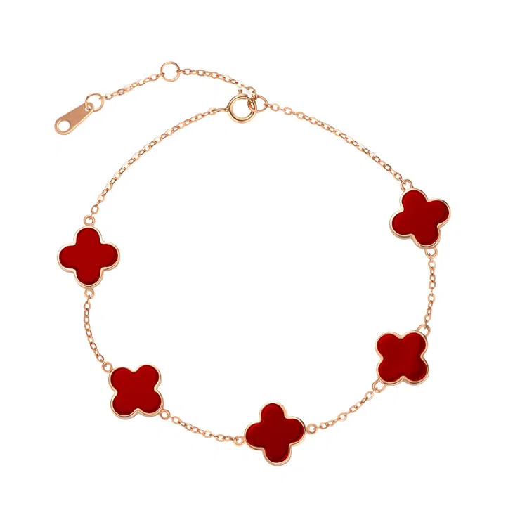 GRACE GIRL Lucky Clover Bracelet