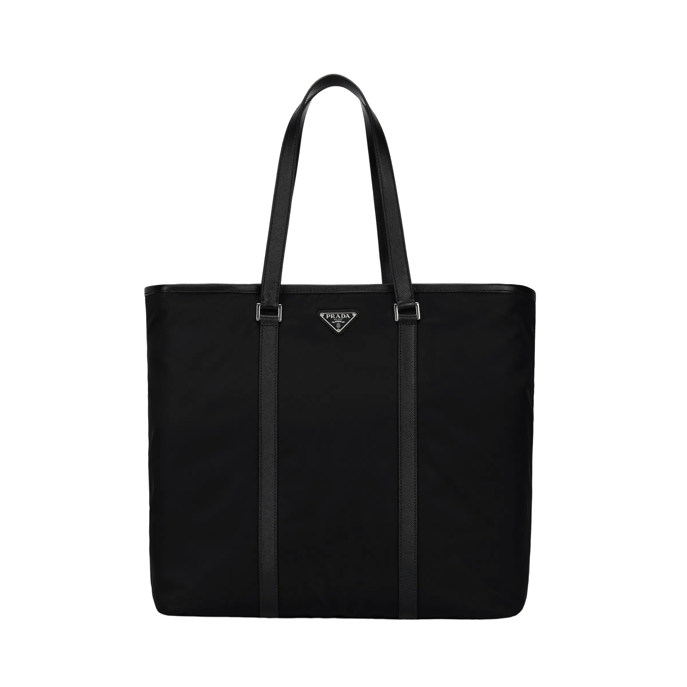 Prada Nylon Tote Bag Black