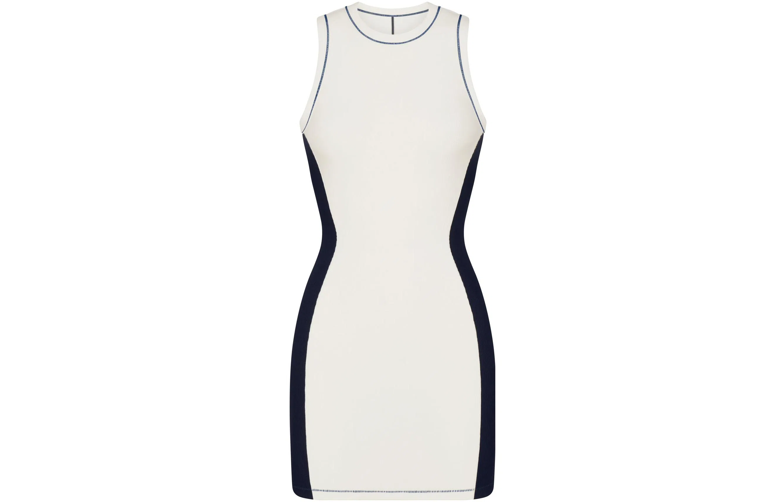 SKIMS Cotton Rib Tank Dress Marble Multi