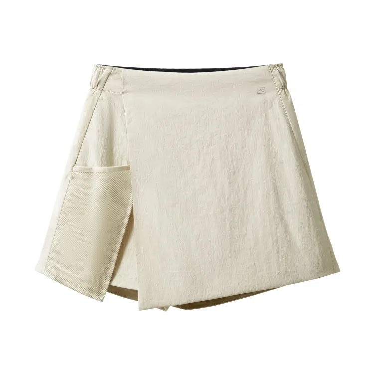 Bananain Asymmetric Quick-Dry Shorts