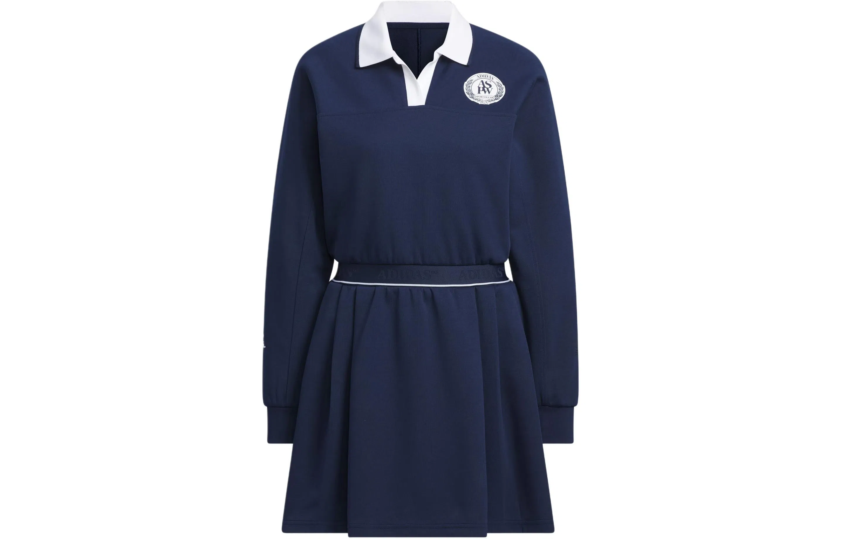 adidas Verbiage Long Sleeve Dress Polo