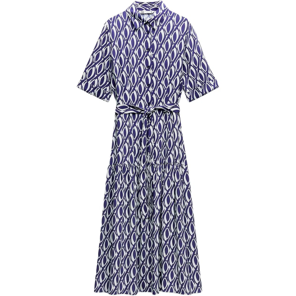 ZARA ZW Series Blue Dress