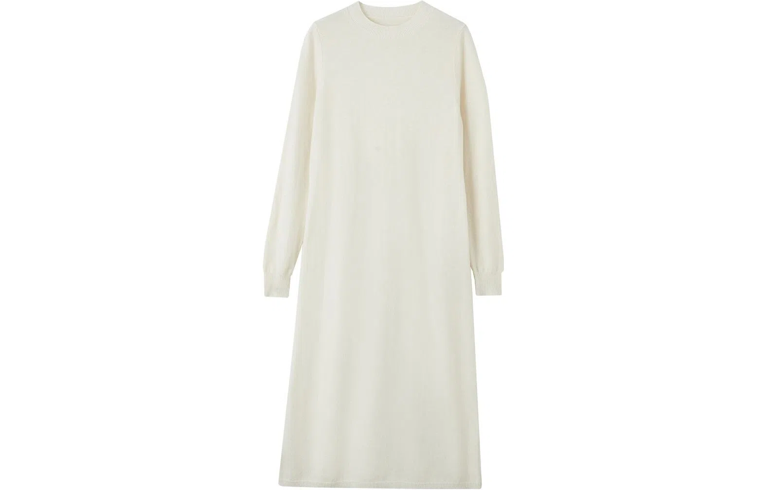 【dme】 休闲纯色长袖连衣裙