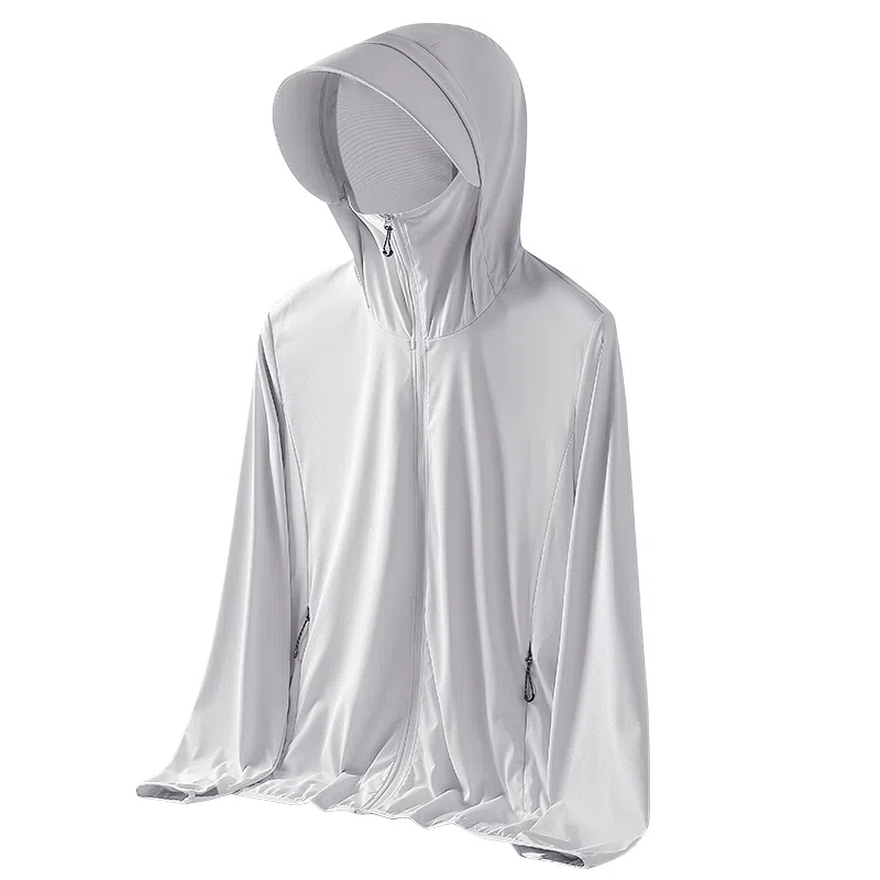 户外旅游钓鱼必备轻薄连帽百搭外套防晒服 男女同款