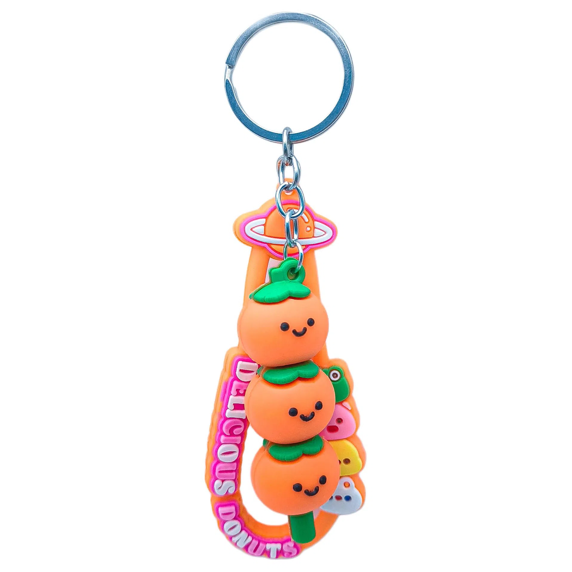 简应舒 创意可爱卡通柿柿如意书包 塑料 挂件 男女同款情侣款