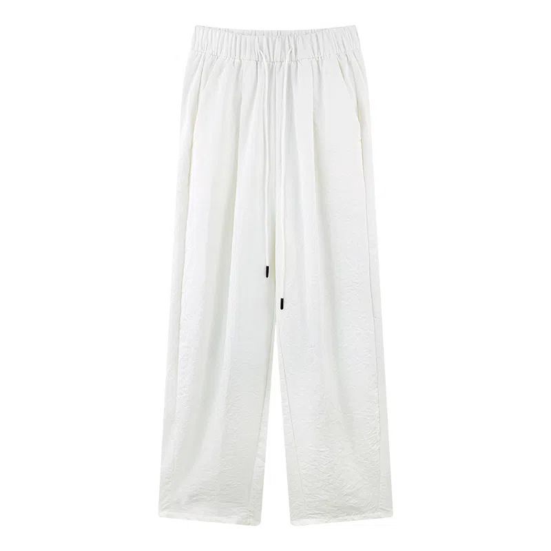 木清清 垂感奶芙裤阔腿运动长裤休闲裤 女款