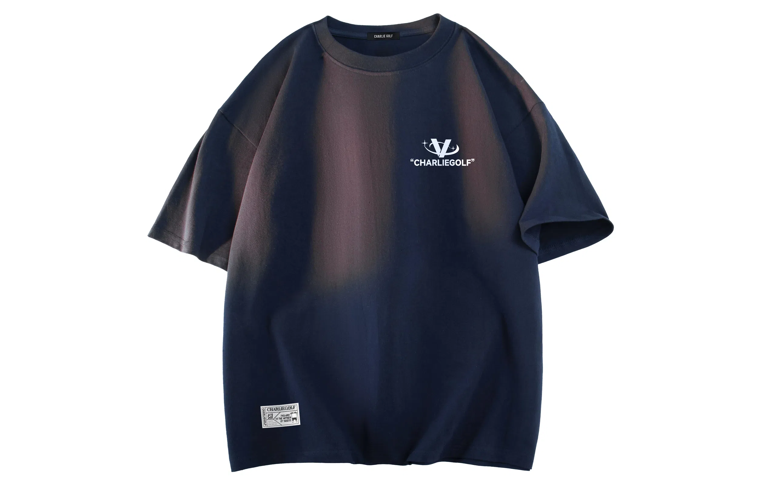 CHARLIE GOLF x KYLE'SBOX CAT LogoT