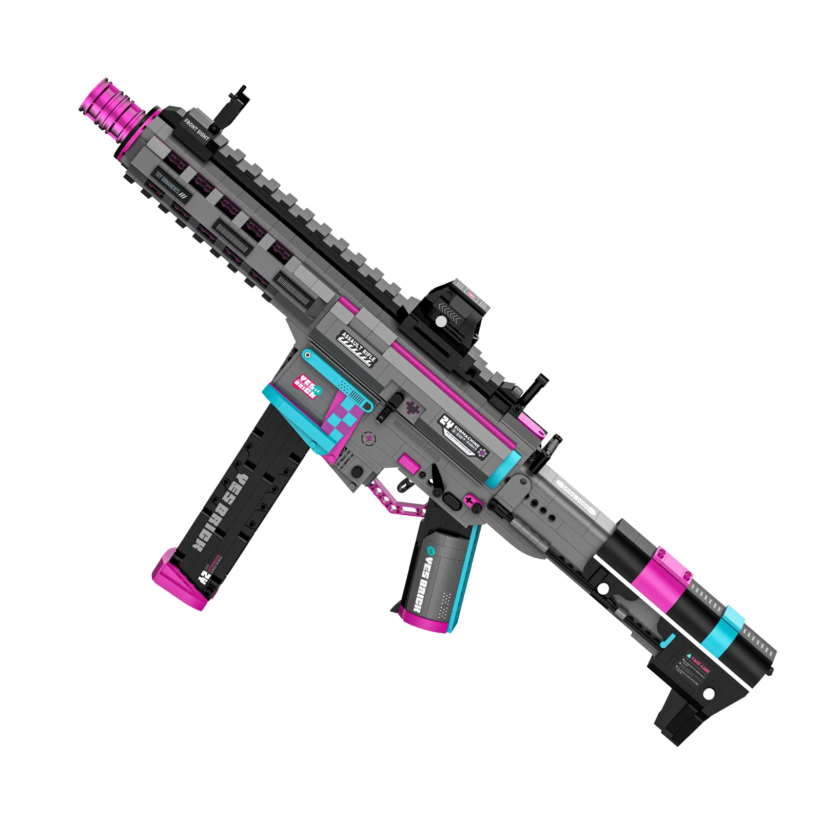 BRICK YES M4A1-ARP9- 1492pcs1488pcs 2205-2206