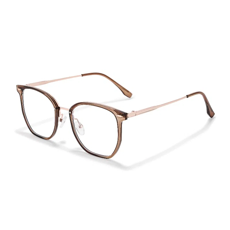 【可配度数】 佐川 时尚多边形 素颜神器修容显瘦 近视文艺日系眼镜框 方形 光学镜架 男女同款情侣款