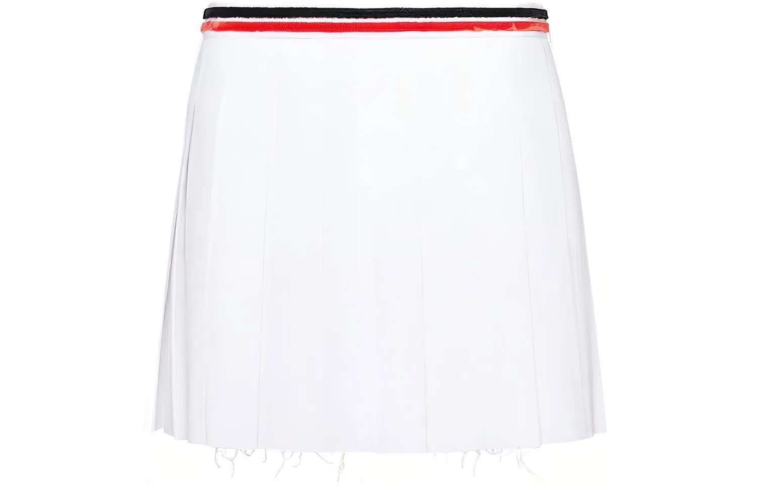 Miu Miu Pleated Skirt White