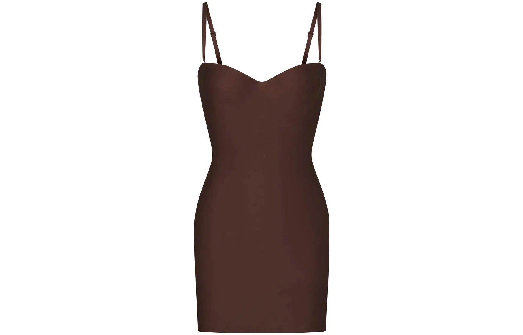 SKIMS Body Underwire Slip Dress Cocoa