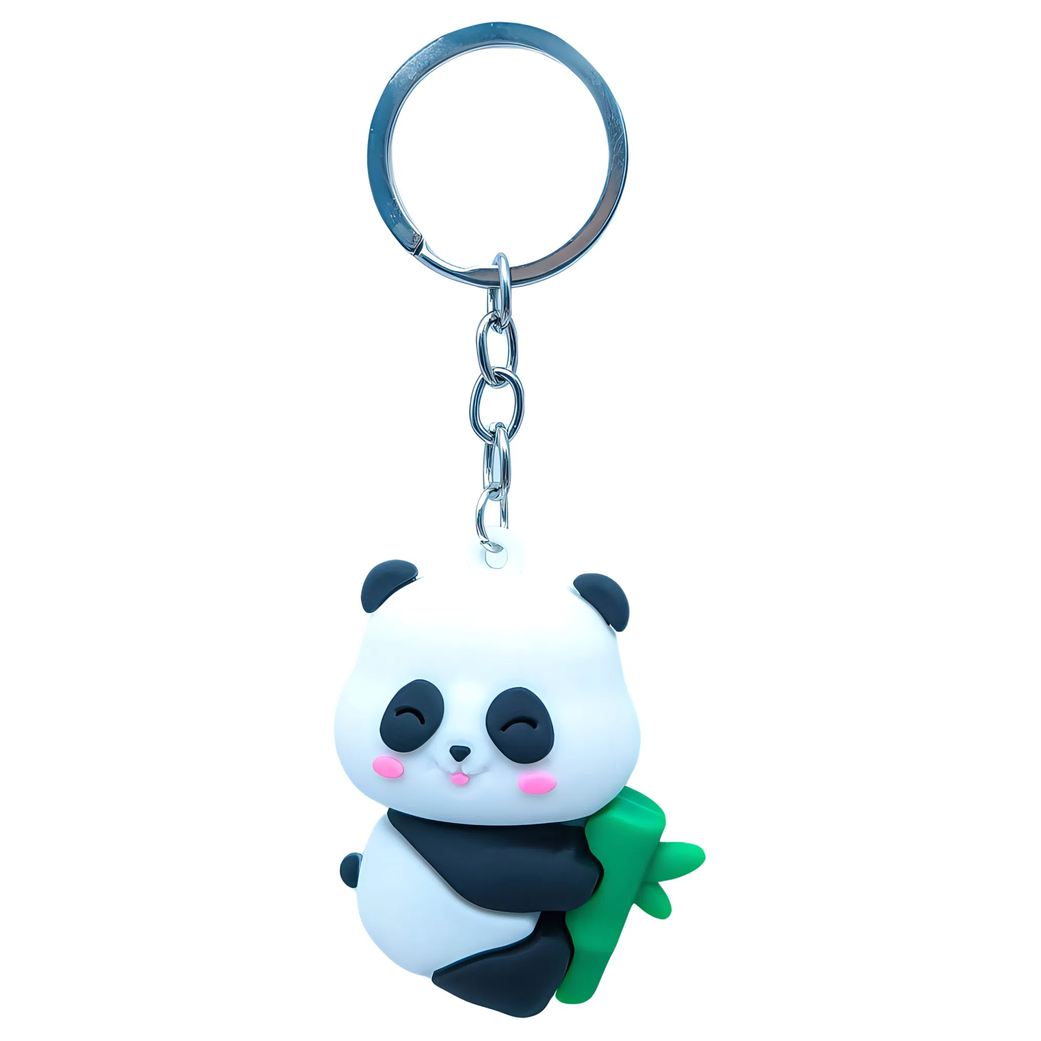 简应舒 包包卡通熊猫零钱包 塑料 挂件 男女同款情侣款